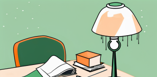 Crafting a Great College Essay A desk with scattered papers