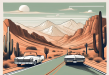 Top 10 Road Trips in the USA A scenic route with various iconic american landscapes