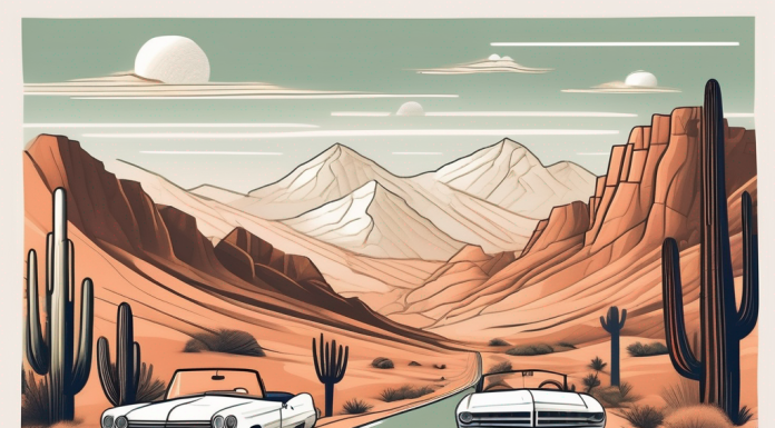 Top 10 Road Trips in the USA A scenic route with various iconic american landscapes