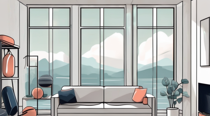 The Ultimate Guide to Staying Fit Without a Gym Membership A collection of home fitness equipment like dumbbells