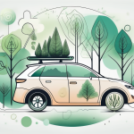 The Benefits of Hybrid Cars A hybrid car with visible parts showing its dual power system