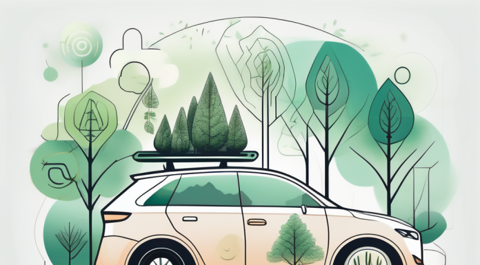 The Benefits of Hybrid Cars A hybrid car with visible parts showing its dual power system