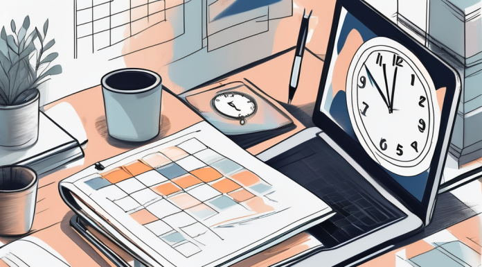 How to Create a Study Schedule That Works A detailed calendar with various study elements like books